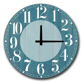 Wallity Reloj Decorativo de MDF 5050MS-043 Multicolor
